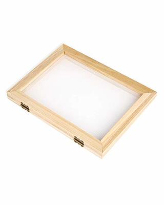 Paper Making Kit Includes Wooden Paper Making Molds Frame for DIY Paper  Craft