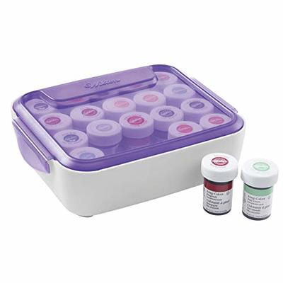 Wilton Icing Color Organizer Case - The Color Organizer Holds 20 Bottles of  Colors for Cakes & Cookies, Cake Decorating Supplies, White & Purple -  Yahoo Shopping