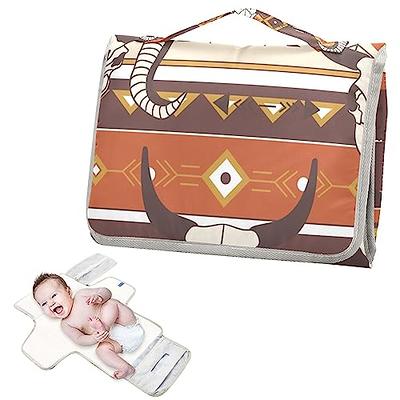 WELLDAY Cute Peach Baby Changing Pad - Waterproof Diaper Changing Pad with  Built-in Pillow - Portable Travel Changing Mat for Newborn Girl & Boy -  Yahoo Shopping