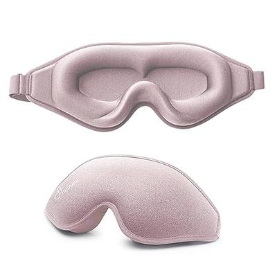 Silk Sleep Mask 2 Pack Eye Covers for Sleeping Satin Face Mask Blackout Dry  Eye Mask Masque Sommeil Blindfold Sleep Couver Yeux Pour Dormir Sleep