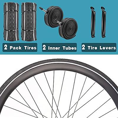 Puncture resistant bike outlet tubes