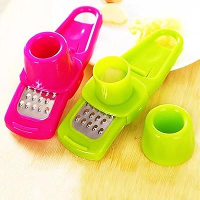 Plastic Garlic Press Garlic Cutter Creative And Portable - Temu