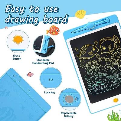 4 Pack LCD Writing Tablet for Kids, Electronic Drawing Writing Board, Learning Educational Toddler Drawing Board Toys for Age 3+ 4+ 5-7 6-8 9 8-12