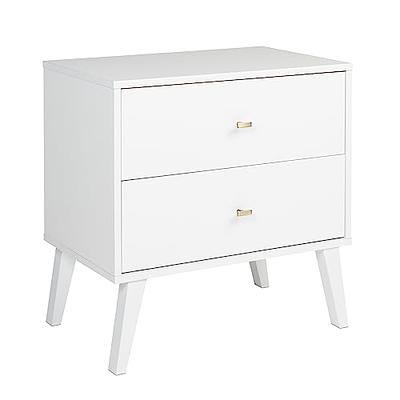 ODIKA Minimalist 3-Tier Wood Nightstand for Small Spaces with Open Storage  - Japanese-Inspired Bedside Table for Bedroom