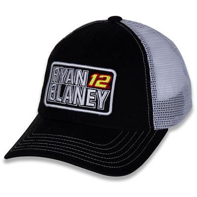 Men's Kyle Busch New Era Black 39THIRTY Panel Flex Fit Hat