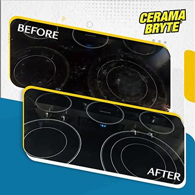 Cerama Bryte Cooktop Cleaning Kit, 10 oz Cooktop Cleaner. For Smooth-Top  Surface