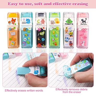 Colorful Cute Portable Rubber Eraser Stationery Pencil Eraser Kids