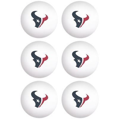 Houston Texans Table Tennis Ball 6-Pack  Houston texans, Nfl houston  texans, Table tennis