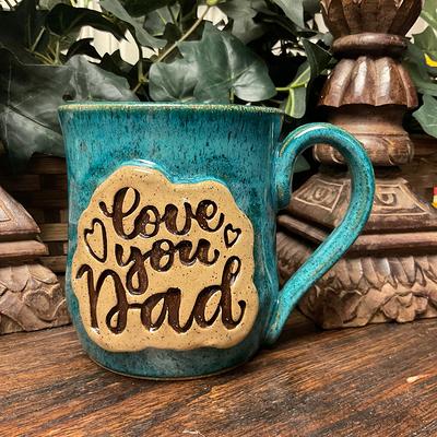 Handmade Pottery Coffee Mug  Microwave and Dishwasher Safe Mug