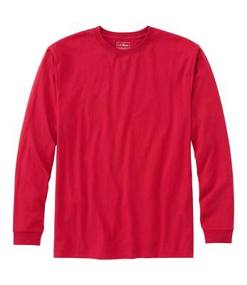 Men's Carefree Unshrinkable Tee, Traditional Fit, Long-Sleeve