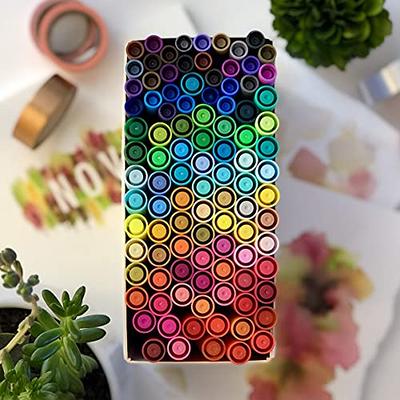 Primrosia 100 Dual Tip Markers and 24 Skin Tones for Anime, Fashion Drawing  and Coloring - Yahoo Shopping