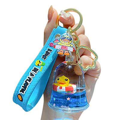 3PCS Murine And Angel Keychain Cartoon Key Chains for Kids Girls