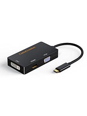 BENFEI USB C to HDMI VGA DisplayPort Adapter, USB Type-C to HDMI