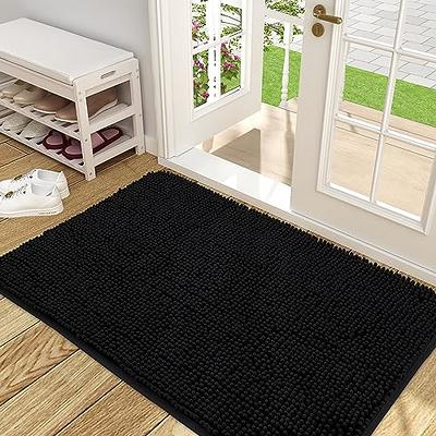 Merelax Indoor Door Mat Entryway Rug, Large Front Door Mats for Dogs, Water  Absorbent Mat for