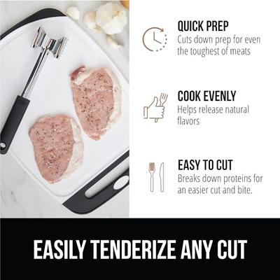 Meat Tenderizer, Meat Hammer, Dual-Sided Kitchen Meat Mallet with Non-Slip  Grip, Heavy Duty Metal Meat Pounder For Tenderizing Steak Beef Poultry 