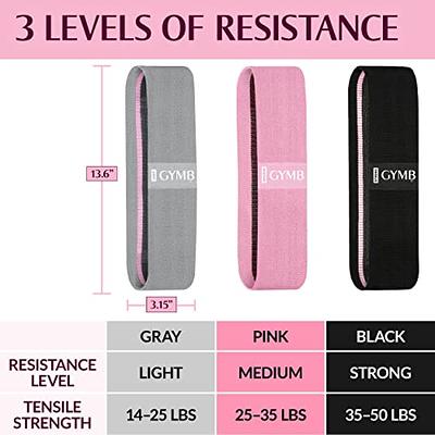  Resistance Band, Workout Equipment Work from Home, Exercise  Equipment for Squat, Leg, Glute, Thigh, Fitness and Home Workout, Non Slip  Booty Bands for Women, Gym Accessories for Yoga : Sports 