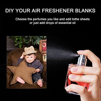 100 Pieces Sublimation Air Fresheners Blanks Sublimation Air Freshener  Sheets