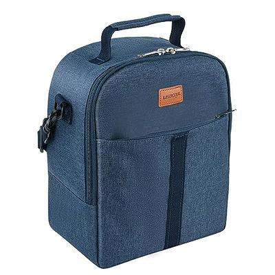  Femuar Lunch Box for Men Women Adults Small Lunch Bag for  Office Work Picnic - Reusable Portable Lunchbox, Light Blue: Home & Kitchen