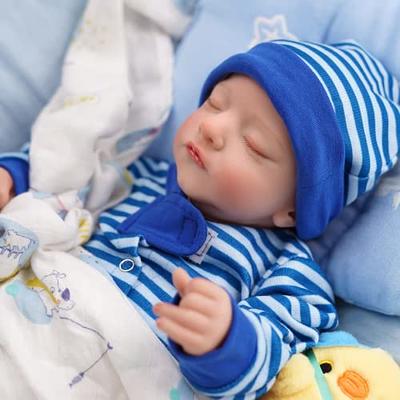 Bebes Reborn menino Realistic baby boy Doll soft silicone Full