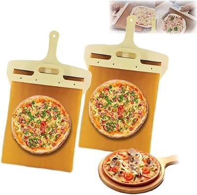 TJDQUOLI Sliding Pizza Peel - Pala Pizza Scorrevole, Sliding Pizza Shovel,  Pizza Transfer Slider, Pizza Peel Slider, Magic Pizza Peel, Effesto Pizza  Peel (1PCS) - Yahoo Shopping