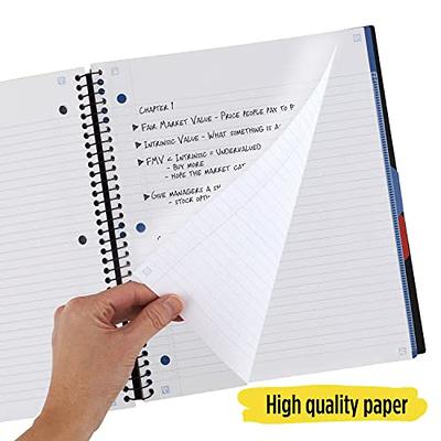 Mead Five Star College Ruled Notebook - 200 CT, Shop