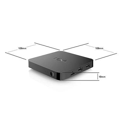 Android TV Box 11.0, MECOOL KM7 Plus Smart TV Box 4K HDR 2GB 16GB Support  2.4G/5.0G/BT 5.0/AV1 Google TV Remote Streaming Media Player with Amlogic