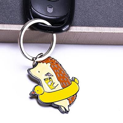 Mini KEY FOB- Pineapple Key Chain- Keychain Holder- Womens Key