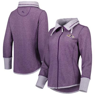 Baltimore Ravens Antigua Women's Victory Logo Pullover Sweatshirt - Purple