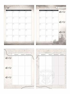 Paper House Productions Harry Potter 12 Month Undated 9.5 Planner with  Month and Event Flag Stickers - Hogwarts at Night - Yahoo Shopping