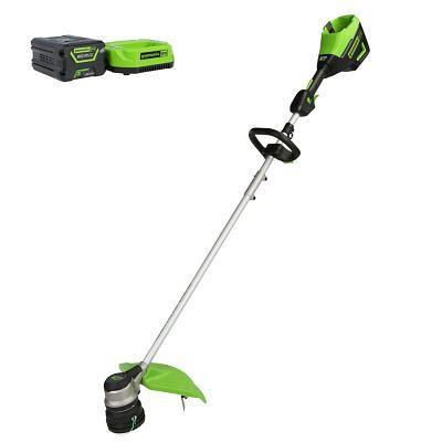 HART 40-Volt Cordless 12-inch String Trimmer Kit 2.5Ah 40V Lithium