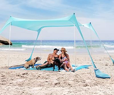 Pop Up Beach Tent Sun Shelter UPF50+, Outdoor Shade for Camping Trips,  Fishing, Backyard Fun or Picnics, 10*10FT 