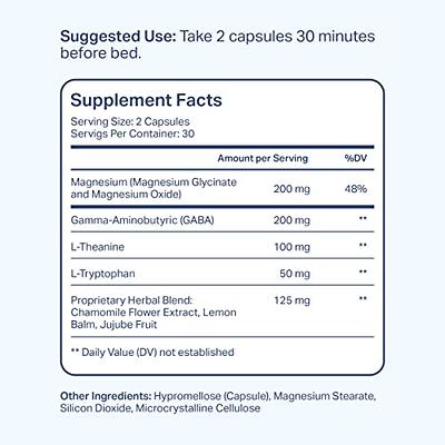Advanced Sleep Supplement for Men, Nootropic Night Time Burner & Anabolic  Recovery, Natural Sleep Aid with Magnesium Glycinate, Apigenin, Selenium 