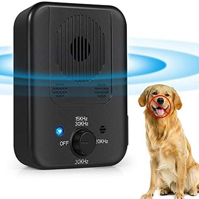 bubbacare Anti Barking Device, Dog Barking Control Devices with 3  Adjustable Level Up to 50 Ft, Dog Barking Deterrents with 20KHZ Ultrasonic  Safe for