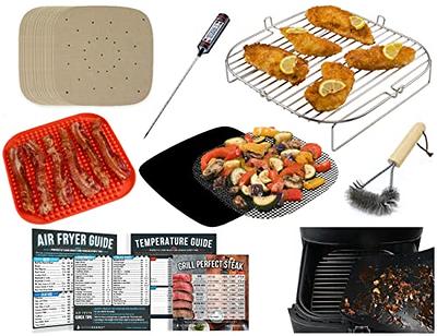 Air Fryer Silicone Tray, Silicone Fryer Mat Ninja Air Fryer Baking