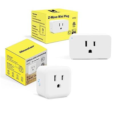 Minoston Z-Wave Outlets, Mini Zwave Plug Smart Plugs, Z Wave Hub Required,  Compatible with SmartThings, Vera, Wink, Alexa, FCC and ETL Listed - Yahoo  Shopping