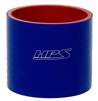 HPS Silicone Hoses HTSEC90-062-BLK Silicone High Temperature 4-ply  Reinforced 90 degree Elbow Coupler Hose, 100 PSI Maximum Pressure, 4 Leg  Length on