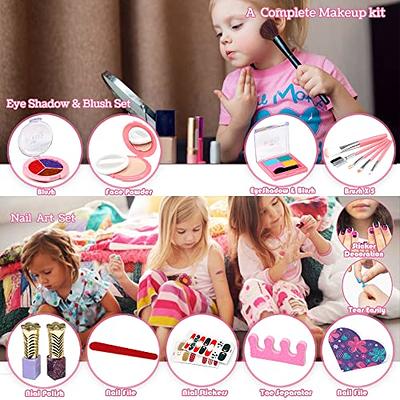 Kids Makeup Kit For Girls-washable Girl Makeup Kit Kids Toys-, Non