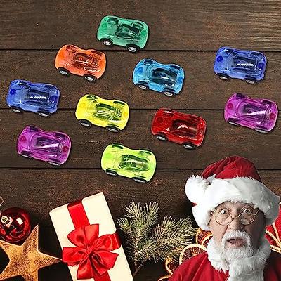  Syhood Christmas Stocking Stuffers Pull Back Cars for Kids Mini  Race Car Toys Christmas Party Favors Gifts for Christmas Goodie Bag, Santa  Claus Figure Car for Stocking Filler (36 Pcs) 