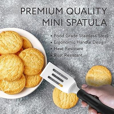 Mini Spatula | Stainless Steel Small Spatula For Kitchen Use | Metal  Spatula For Cooking Brownie, Cookie, Lasagna and More | Pie Server Spatula  | Cake