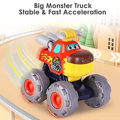  iPlay, iLearn Press and Go Car Toys for Toddlers 1-3