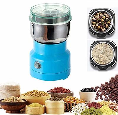  Nail Powder Mixer Blender, Aluminum Electric Herb Grinder  Powder Grinding Machine Tool Portable Chopper Fine Grinder Kit(gold) : Home  & Kitchen