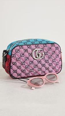 Shopbop Archive Gucci Boat Pochette Gg Canvas Bag