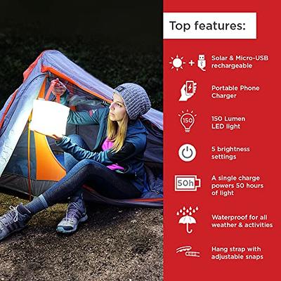 LuminAID 2-in-1 Solar Camping Lantern and Phone Charger - Inflatable LED  Lamp for Camping, Hiking and Travel - Emergency Light for Power Outages,  Hurricane, Survival Kits - As Seen on Shark Tank - Yahoo Shopping