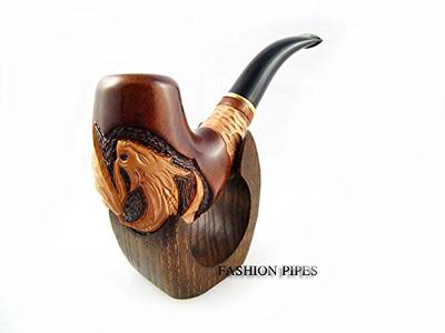 Exclusive Fashion Pipes - New Carved Tobacco Pipe DRAGON Wooden of Pear  Wood Handcrafted and Pouch Gift - Yahoo Shopping