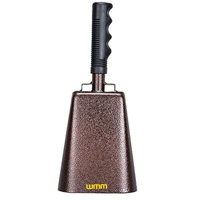 7 in. steel cowbell/Noise makers with handles. Cheering Bell for