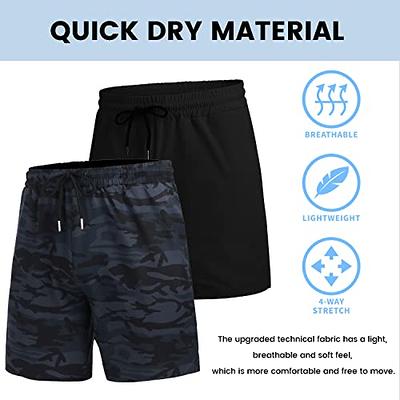COOFANDY Men's Gym Workout Shorts Athletic Training Shorts Fitted  Weightlifting Bodybuilding Shorts with Zipper Pockets