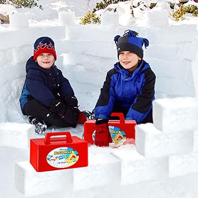 Holady Snow Fort Building Block, Snow Brick Maker and Sand Castle Mold,  Beach and Snow Toys Kits for Kids, Outdoor Winter and Summer Fun Set  Toys-Red - Yahoo Shopping