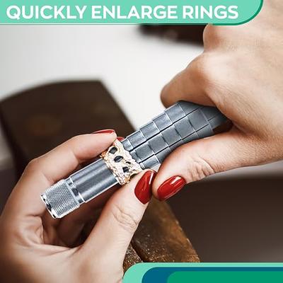 Premium Ring Sizer Measuring Tool Set Metal Ring Measurement Tool, Ring  Sizing Kit Jewelry Ring Finger Size Measurer A 