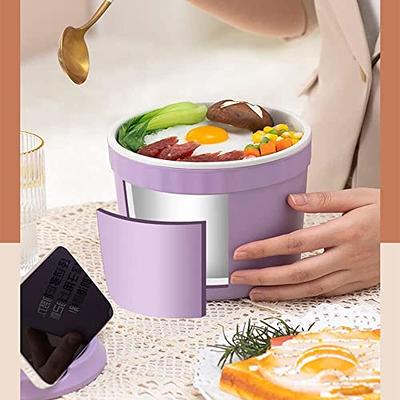 Multifunctional Mini Electric Cooker - All-In-One Home Cooking Solution, 1L  Small Household Multifunctional All-In-One Pot, for Soup Porridge Noodles  Pot Steaming and Frying (Purple) - Yahoo Shopping