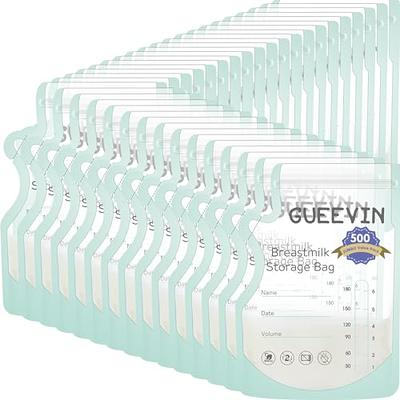 NCVI Breastmilk Storage Bags, 200ml Milk Freezer Bags for